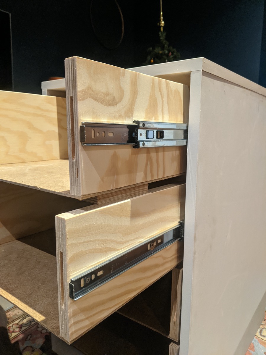Home office drawer unit