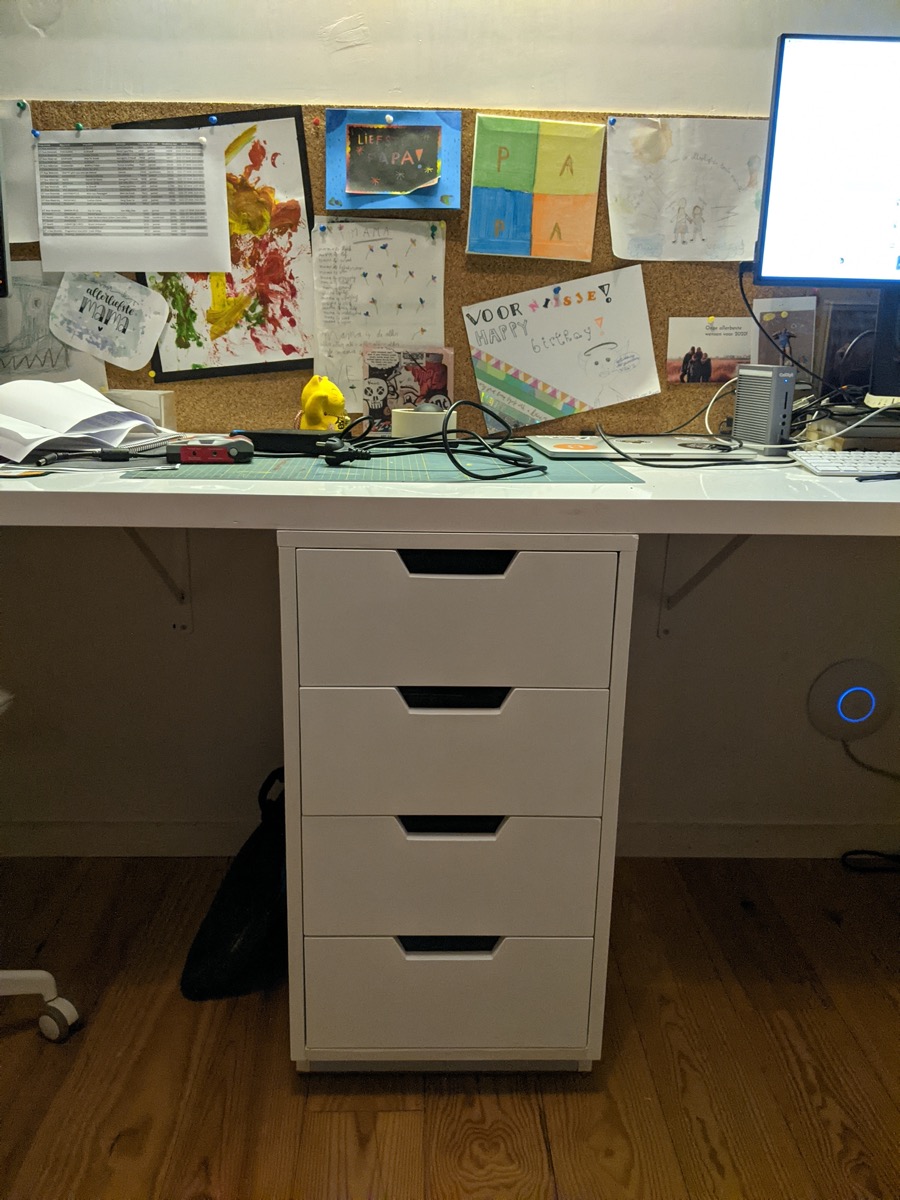 Home office drawer unit