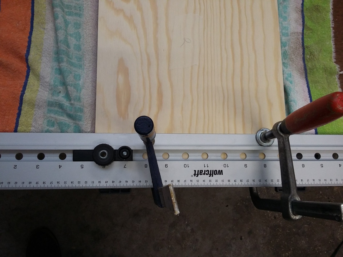 Used a Wolfcraft doweling jig