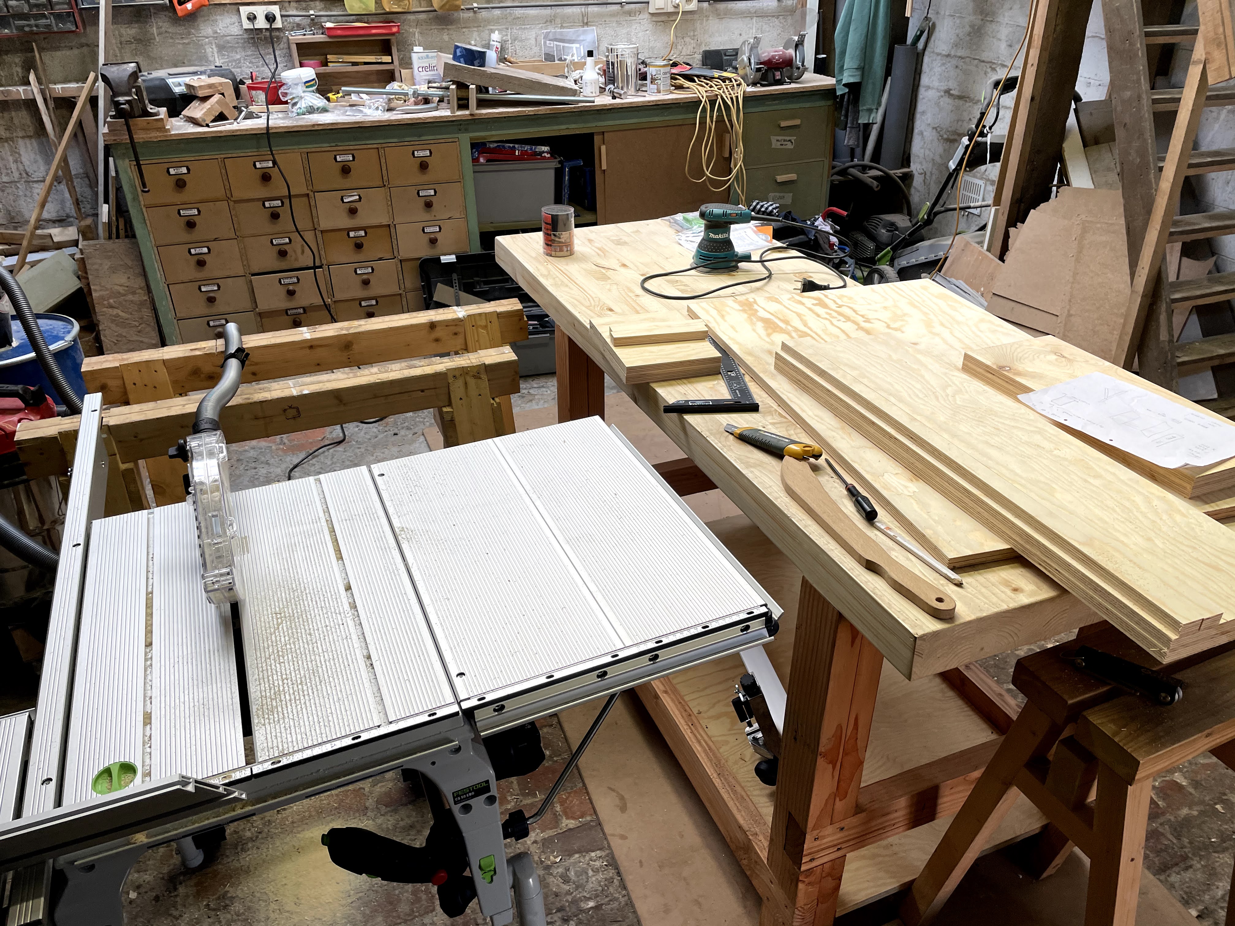 Plywood Shoe Rack