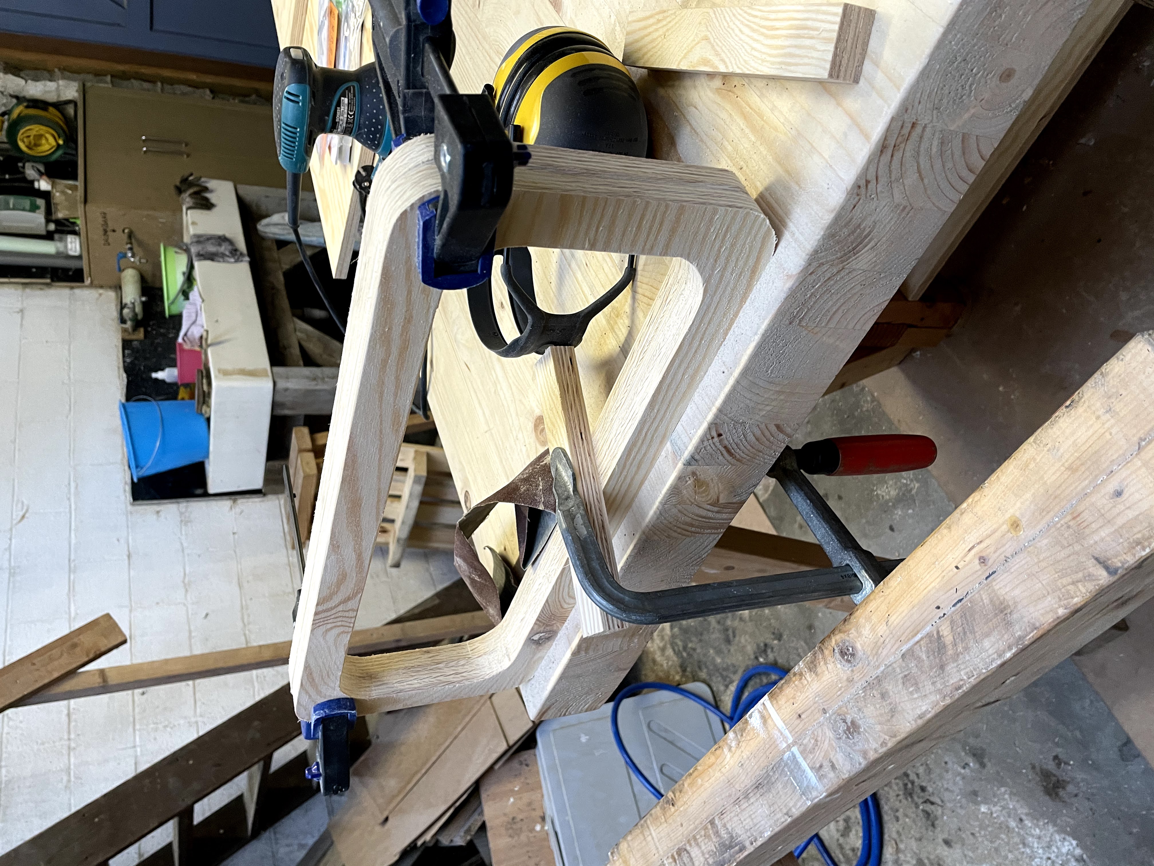 Plywood Shoe Rack