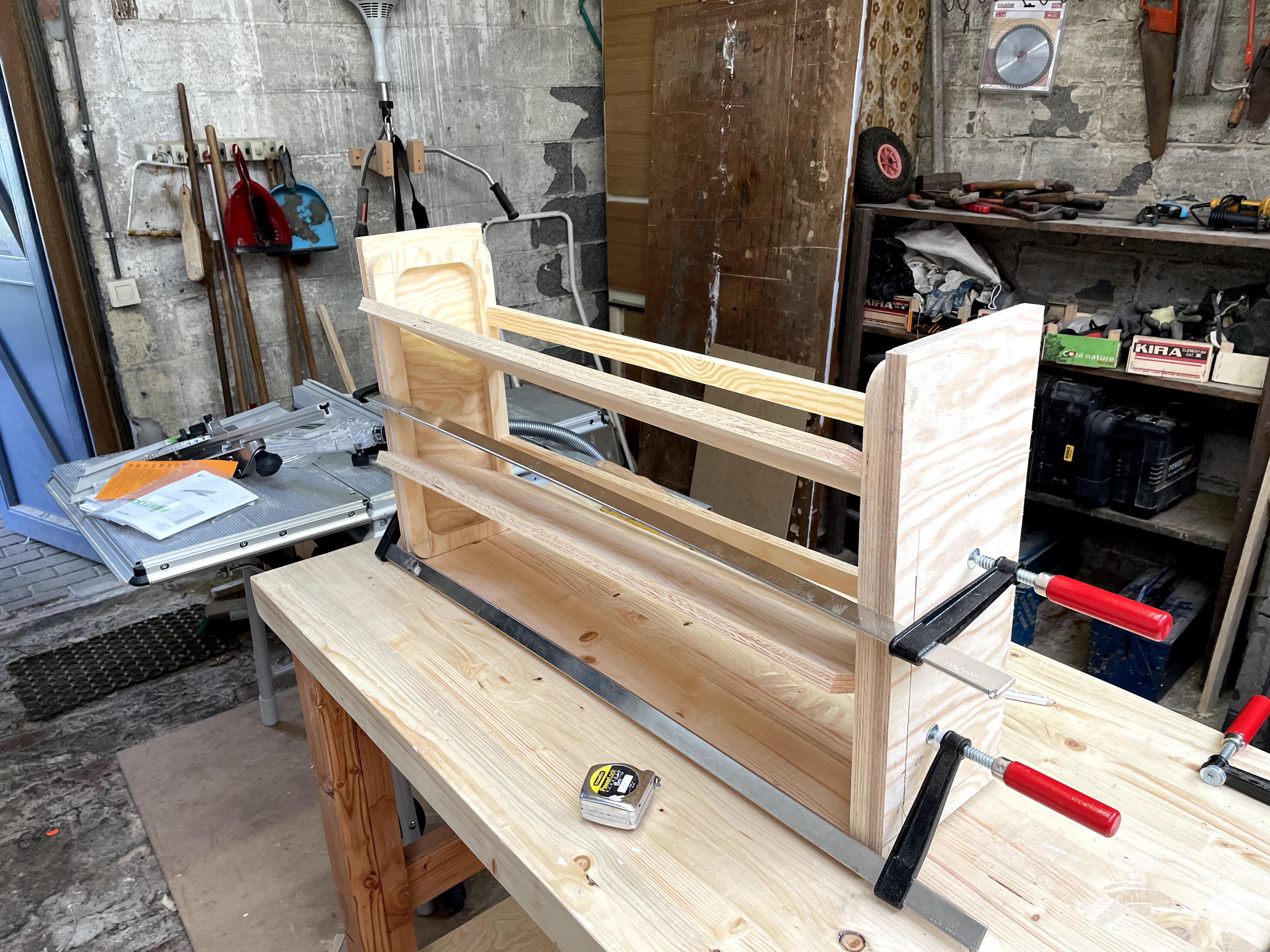 Plywood Shoe Rack