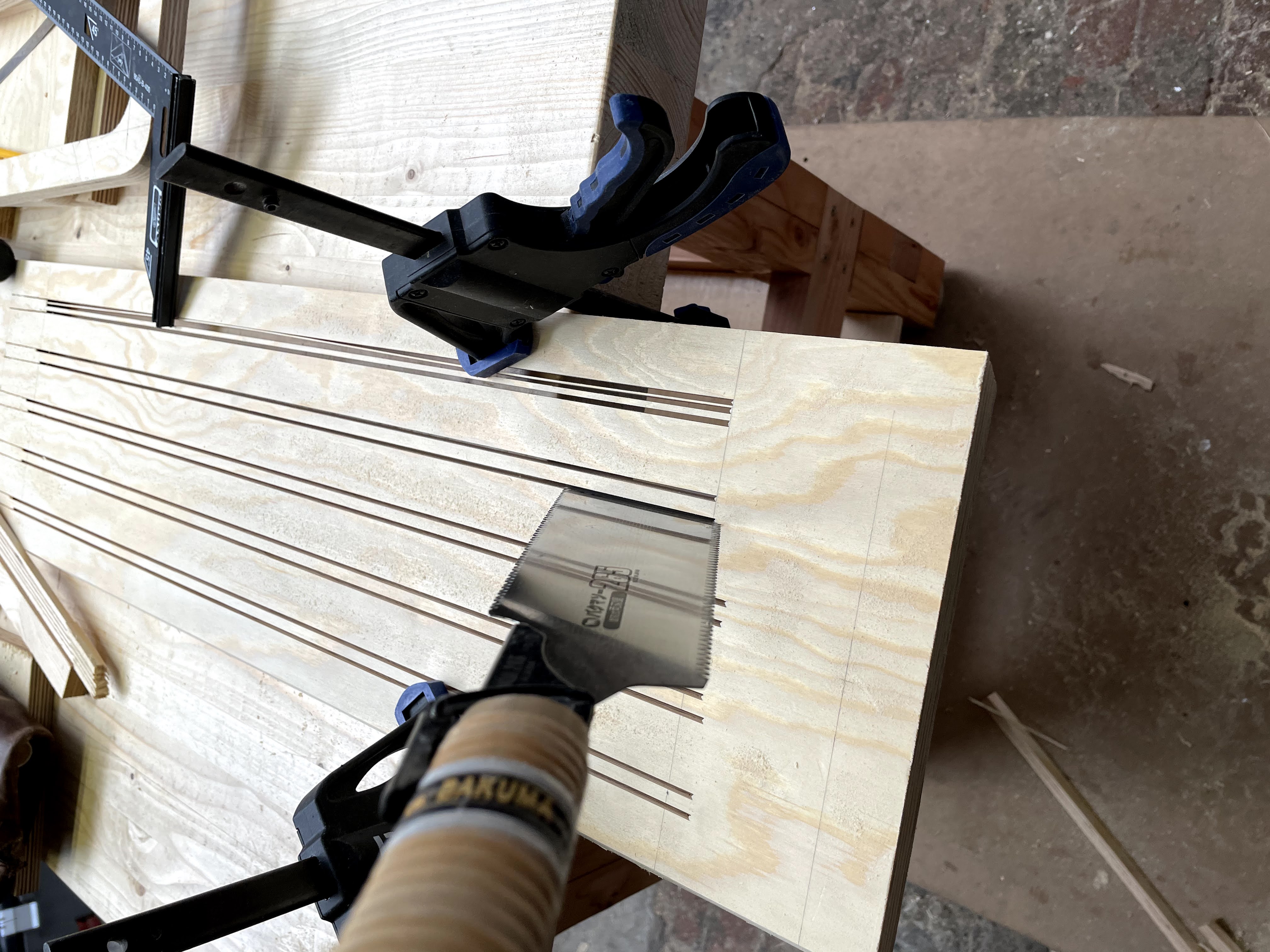 Plywood Shoe Rack