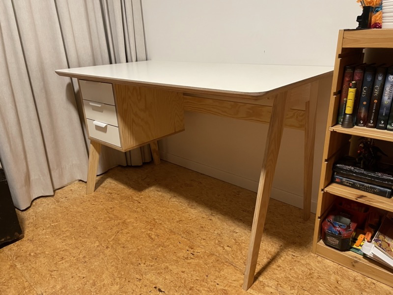 Plywood Desk