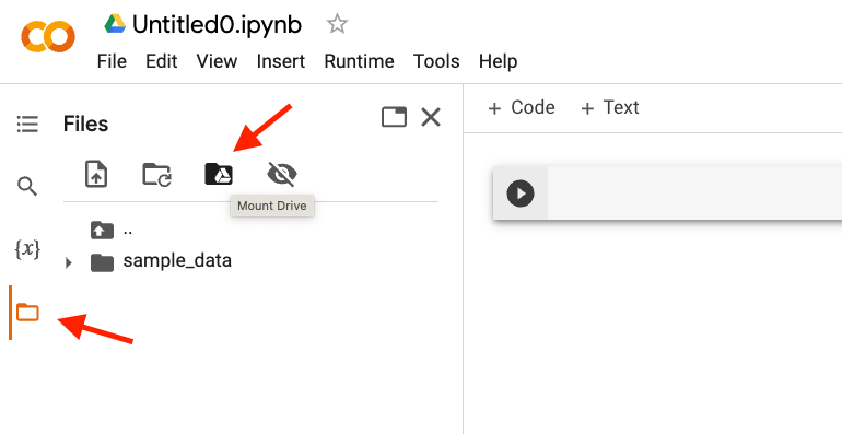 Mount your Google Drive