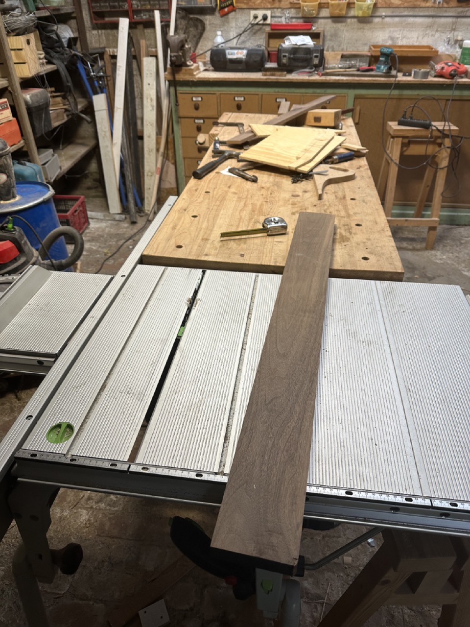 Walnut serving tray