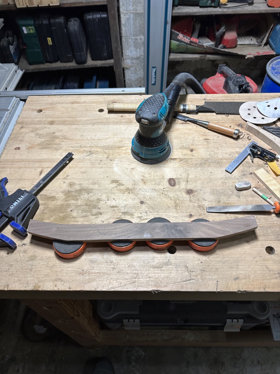 Walnut serving tray